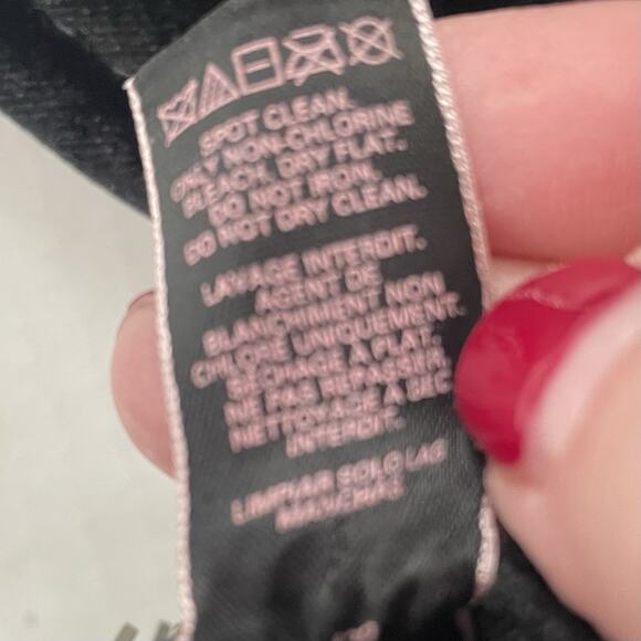 Victorias Secret Bling Velvet Slides Slippers Flip Flips Rhinestone Med fits 8-9 - Picture 8 of 10